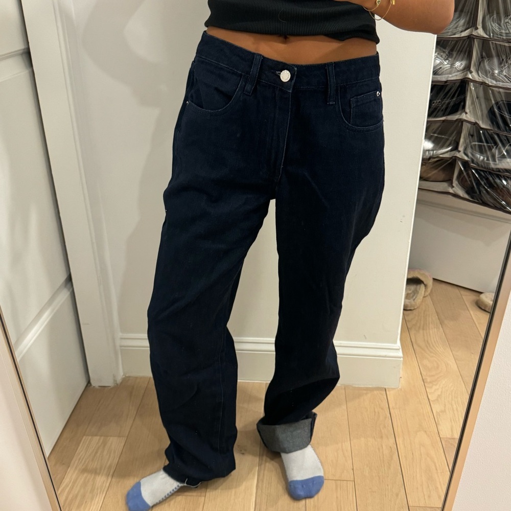 We Wore What Straight Jeans